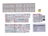 232055GT Decal Kit, 1930 Comp | Genie